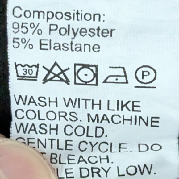 SHEIN CURVE Black & White Stripe Long Sleeve Knit, Front Knot Top; Size 1XL - Picture 4 of 4